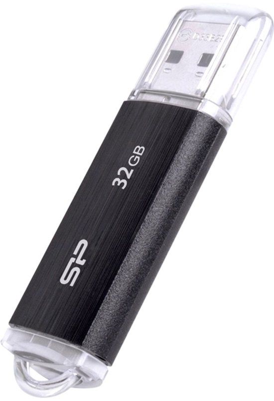 Silicon Power SP032GBUF2U02V1K 32 GB USB 2.0 Black