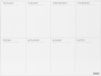 Desq Weekplanner Magnetisch Aluminium Ultra Thin Frame 45 x 60 cm