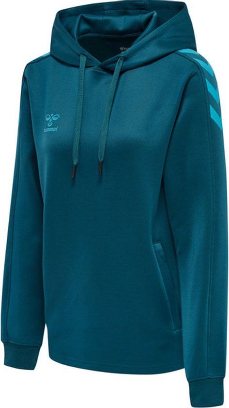 Hummel Core XK Poly Sweat Hoodie Dames - blauw - XS