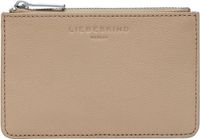 LIEBESKIND BERLIN Leren Kaarthouder Classics Harris Star Cardholder Sandy Beige