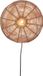 GOOD&MOJO Wandlamp Tanami - Rotan - Bruin - Ø40cm
