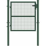 Idmarket - Portail de jardin en acier 105 x 100 cm