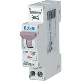 EATON 109131 PLGC4-C32/1N – modulaire uitlaatschakelaar PH/N – wit – violet – 1P + N / 32 A – curve C – directe aansluiting zonder schroeven