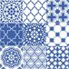 Azulejos Wandtegels 20 x 20 cm 9 stuks