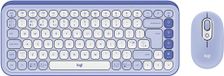 Logitech 920-013114 toetsenbord Inclusief muis Universeel Bluetooth QWERTY Brits Engels Roze