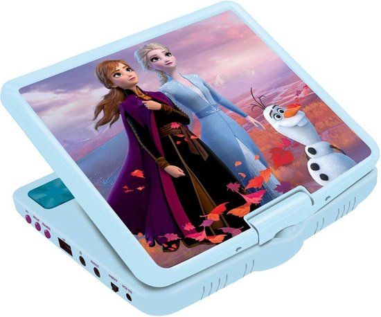 Lexibook DVDP6FZ Disney Frozen draagbare DVD-speler - hemelsblauw
