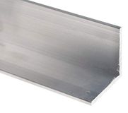 RS PRO Aluminium metalen hoek, L. 1m, H. 50mm, B. 50mm, 5mm dikte, T6, verpakking van 5 stuks