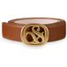 Scotch & Soda Ceinture Ampersand Réversible Cognac Taille : M