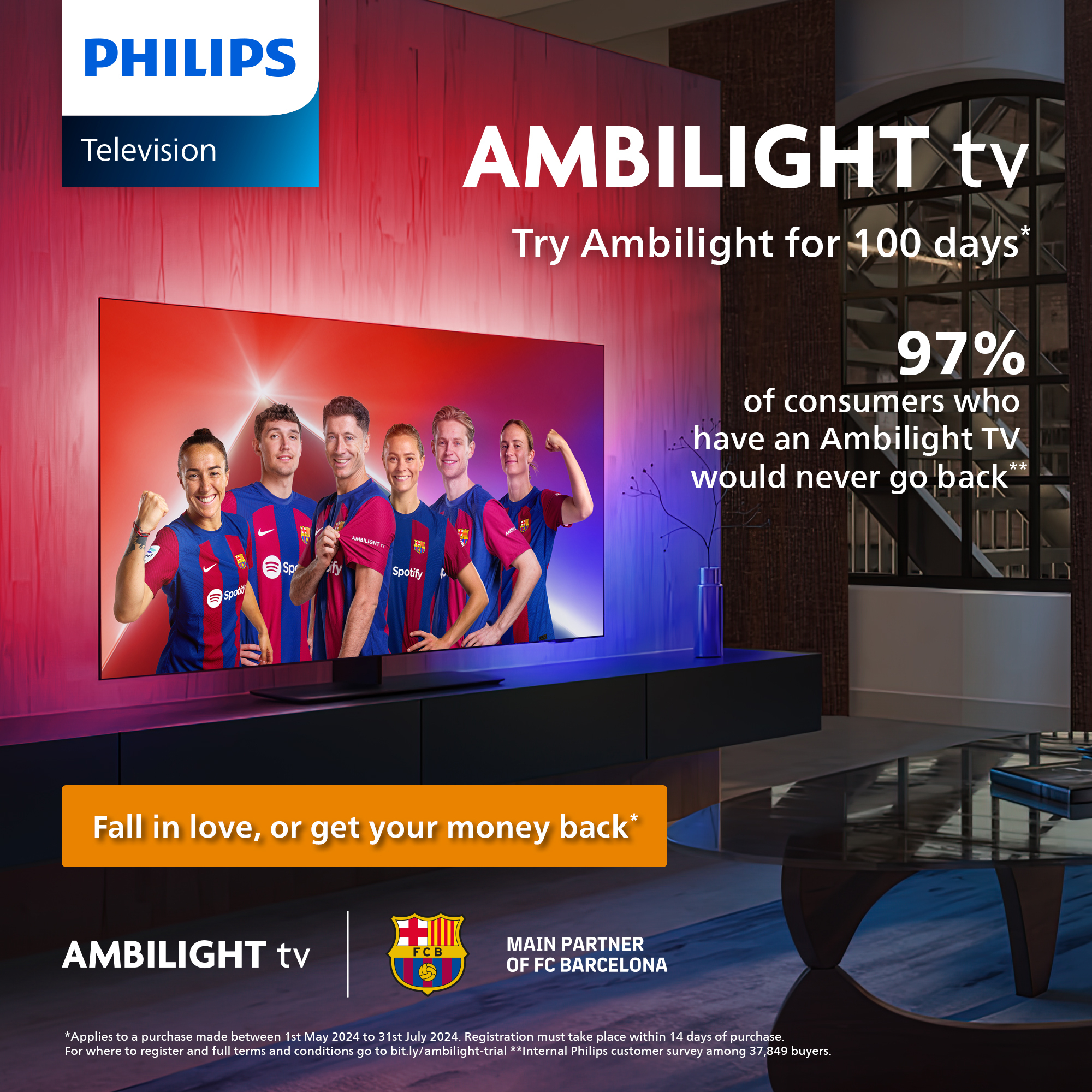 Philips TV 55PUS8079/12, 55&quot; LED-TV