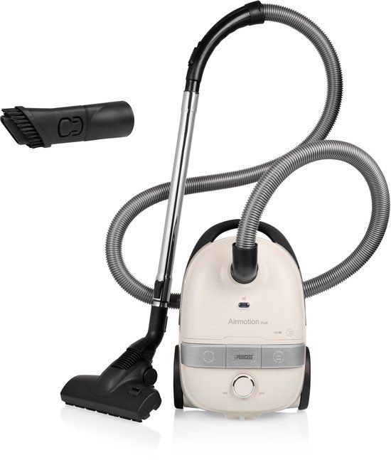 Princess Airmotion Plus Stofzuiger 336080 - 700W - HEPA - 4L - Wit