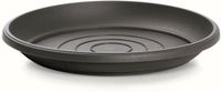 Prosperplast Opvangschaal/onderschaal voor bloempot/plantenpot - antraciet - rond - Dia 46 cm
