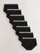 Next - Dames - Set van 7 katoenen slips met logo - Zwart
