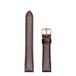Hirsch Strap Osiris M 03475110-1-14 (Bandbreedte: 14 mm) Bruin Leer Unisex Volwassenen