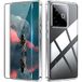 Realme Coque pour Realme GT 7 / GT 7T 5G - housse etui silicone gel fine + verre trempe - TRANSPARENT TPU