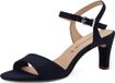 Tamaris Dames Sandalen met hak Blauw Maat 36