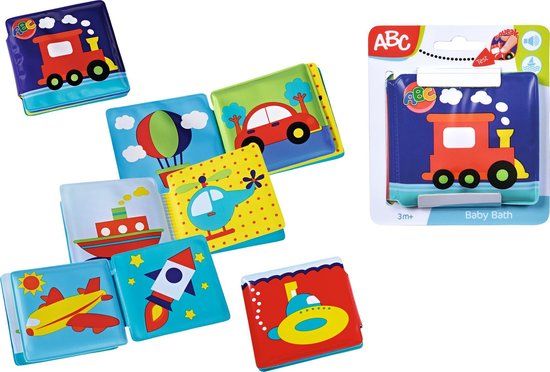 Simba ABC - Mijn eerste boek - Badspeelgoed - Educatief - Vanaf 6m - Meerkleurig