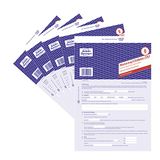 AVERY Zweckform 2253-5, 5 stuks autosleuf met oplader voor elektrische voertuigen