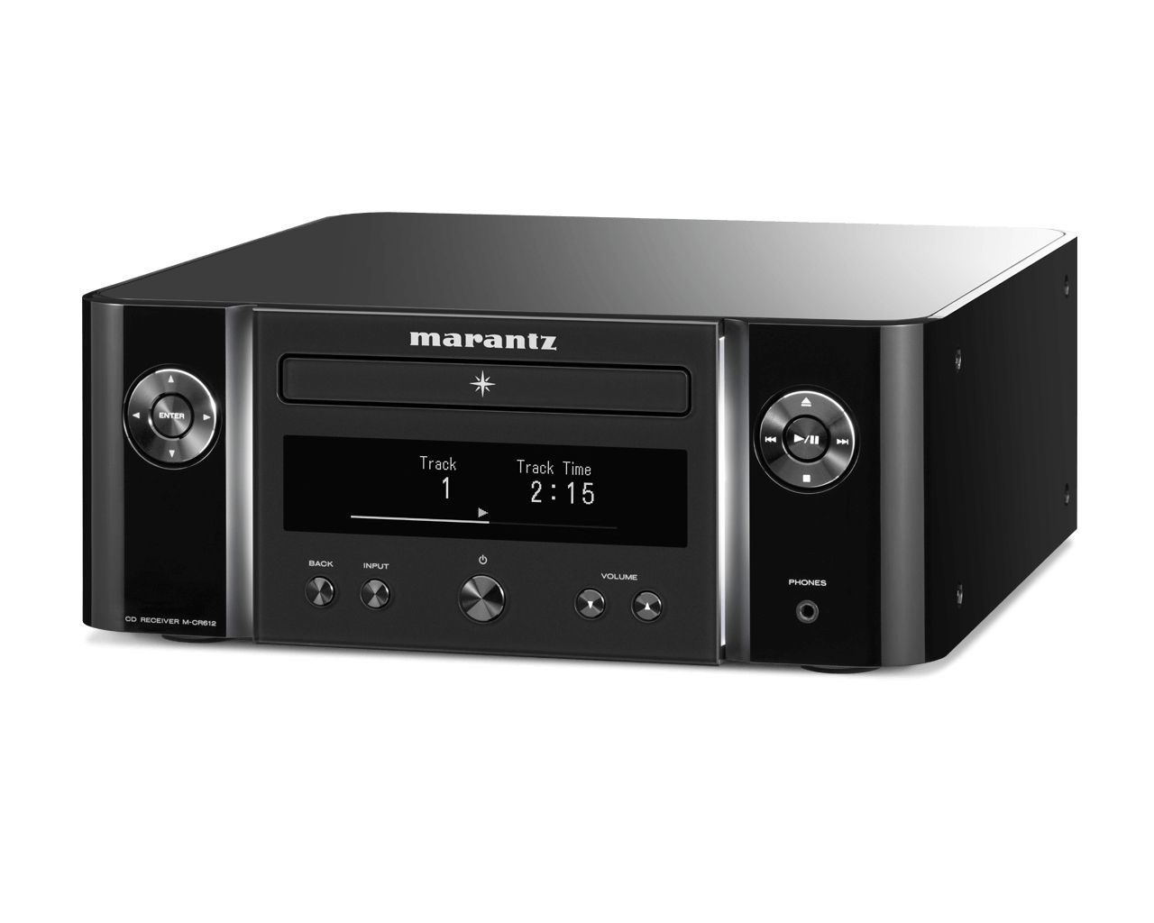 Marantz Melody X MCR612 - HiFi Systeem met DAB+, CD-Speler, HEOS, Bluetooth - Zwart