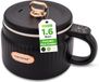 NutriChef Rijstkoker - 1,6L Draagbare Elektrische Multicooker - 6 Kookfuncties - Zwart