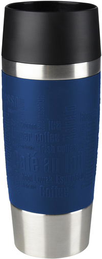 Tefal Travel Mug K30821 Isoleerbeker - inhoud 0.36L RVS / blauw