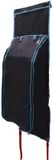 vidaXL Opbergzak Zwart en Blauw 140 x 43 cm Oxford Polyester