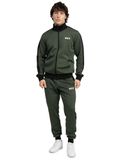 Benlee Westfort trainingspak, slanke pasvorm, Olive/Black/Ecru, Katoen, Maat XL