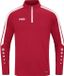 Jako Power Ziptop Heren - Rood | Maat: 3XL
