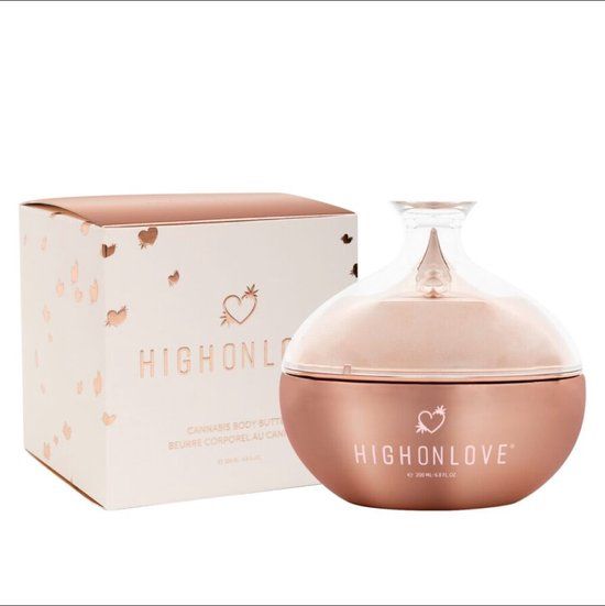HIGHONLOVE - CANNABIS BODY BUTTER 200 ML