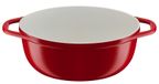 Tefal Air Oval Roasting Pan - 5.7L - Red - Induction Compatible