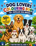 Dog Lovers Colouring Book