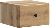 vidaXL - Nachttafel - Artisanaal eiken - 34,5 x 33 x 20 cm