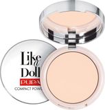 Pupa Milano Pupa Like A Doll Compact Powder 001 Porcelain - 8011607212132