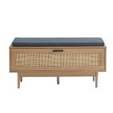 BAÏTA Schoenenbank Amana van rotan, 100 cm