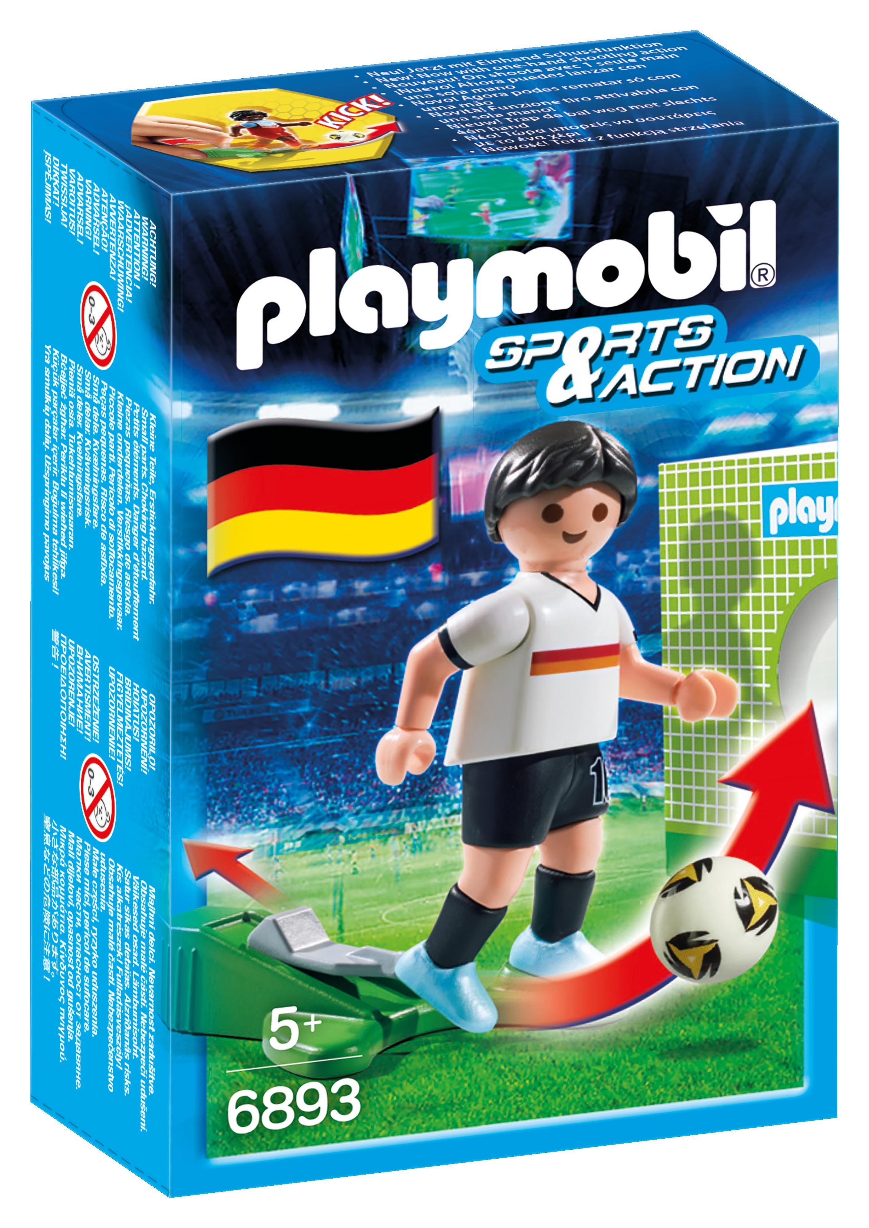 Playmobil Sports & Action 6893 - Voetbalspeler Duitsland - Jongens - 5+ jaar