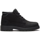 Timberland Bottine mi-haute à lacets imperméable Chukka Noir Cuir nubuck