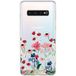 Samsung Galaxy S10 5G Bedrukt siliconen hoesje Printemps en fleurs