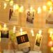 oCreon Lichtsnoer Batterij - 20 leds binnen kinderkamer - LED lichtketting warm wit