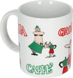 Bialetti Mug Tricolore Omino 315 ml - Koffiebeker