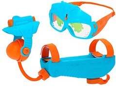 Eolo – Aqua Gear Playset Launcher + bril in blauw en oranje (COLORBABY 43651).