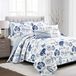 Lush Decor Harbor Life 7-delige quiltset, indigo, koning