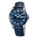 Festina F20699/2 Herenhorloge - Titanium/Leer - Blauw/Zilverkleurig