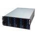FANTEC 2564 SRC-4240X07-6GE, Expander Backplane, 19 inch 4U 680 mm Housse de rangement, 24 x baies SAS/SATA avec 2 LED d'état par pièce, baies pour supports de données 3,5 pouces et 2,5 pouces, 1 x port USB 2, 3 x ventilateur 120 mm