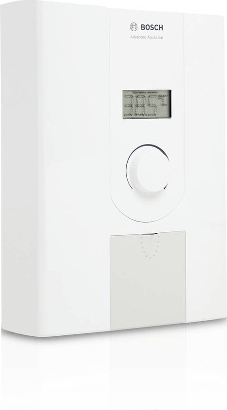 Bosch Thermotechnik Bosch Tronic Advanced AquaStop, elektronische boiler, 18/21 kW, boventafelapparaat, drukvast met AquaStop technologie en LC-display