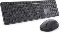 DELL Pro 7 Slim KM726 Clavier et Souris Combo - RF Sans fil + Bluetooth - QWERTZ - Tchèque, Slovaque - Noir