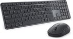DELL Pro 7 Slim KM726 Clavier et Souris Combo - RF Sans fil + Bluetooth - QWERTZ - Tchèque, Slovaque - Noir