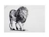 Maxwell & Williams Marini Ferlazzo Theedoek met Leeuw, 100% Katoenen Keukendoek, Wit, 50 x 70 Centimeter