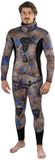 Abysstar Octoskin 5 Mm Wetsuit de pêche sous-marine Gris XL Homme