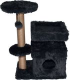Topmast Krabpaal Fluffy Langhaar - Malmö - Antraciet