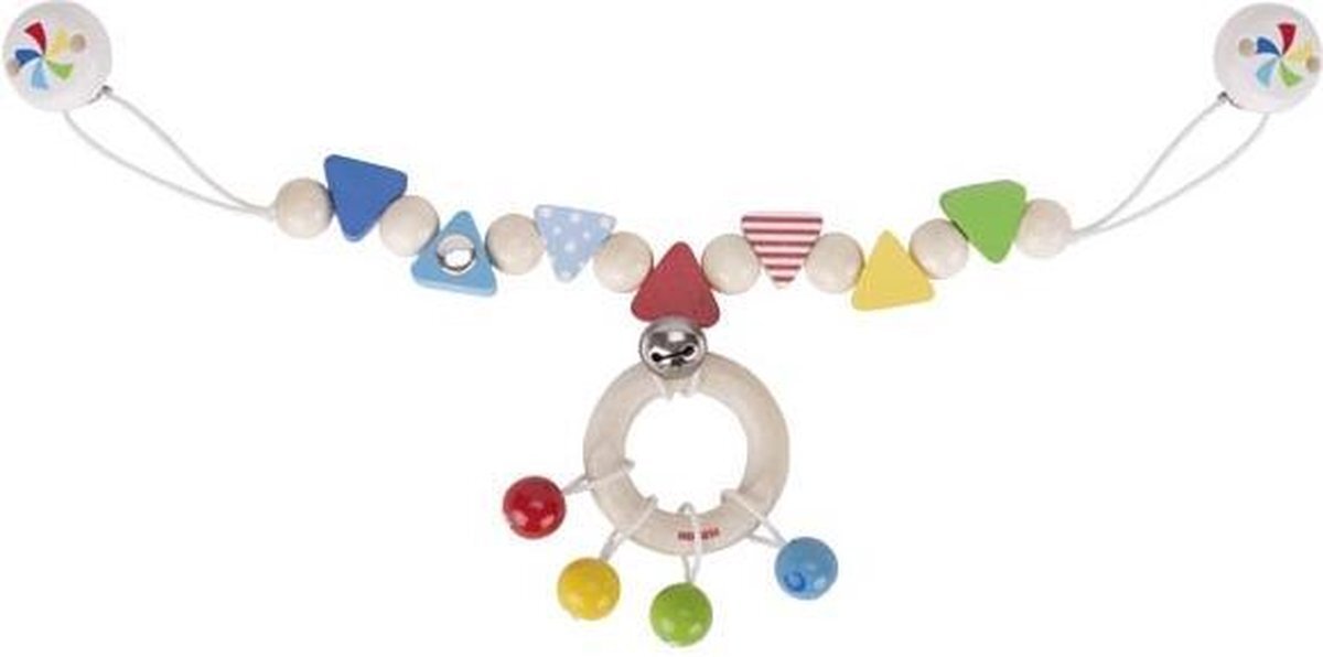 Heimess Pram chain confetti with clips