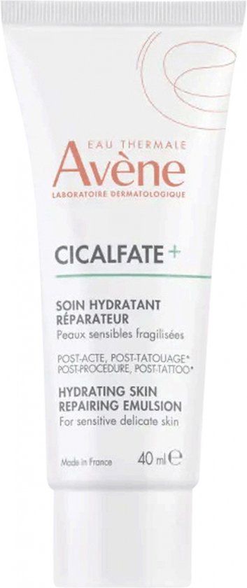 Avène Cicalfate+ Hydraterende en Herstellende Verzorging na Ingreep of Tatoeage 40 ml